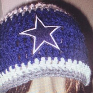 Dallas Cowboy Beanie Hat  Teen-Adult